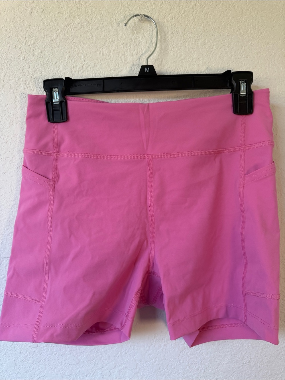 Outdoor Voices Pink Biker Shorts Size M